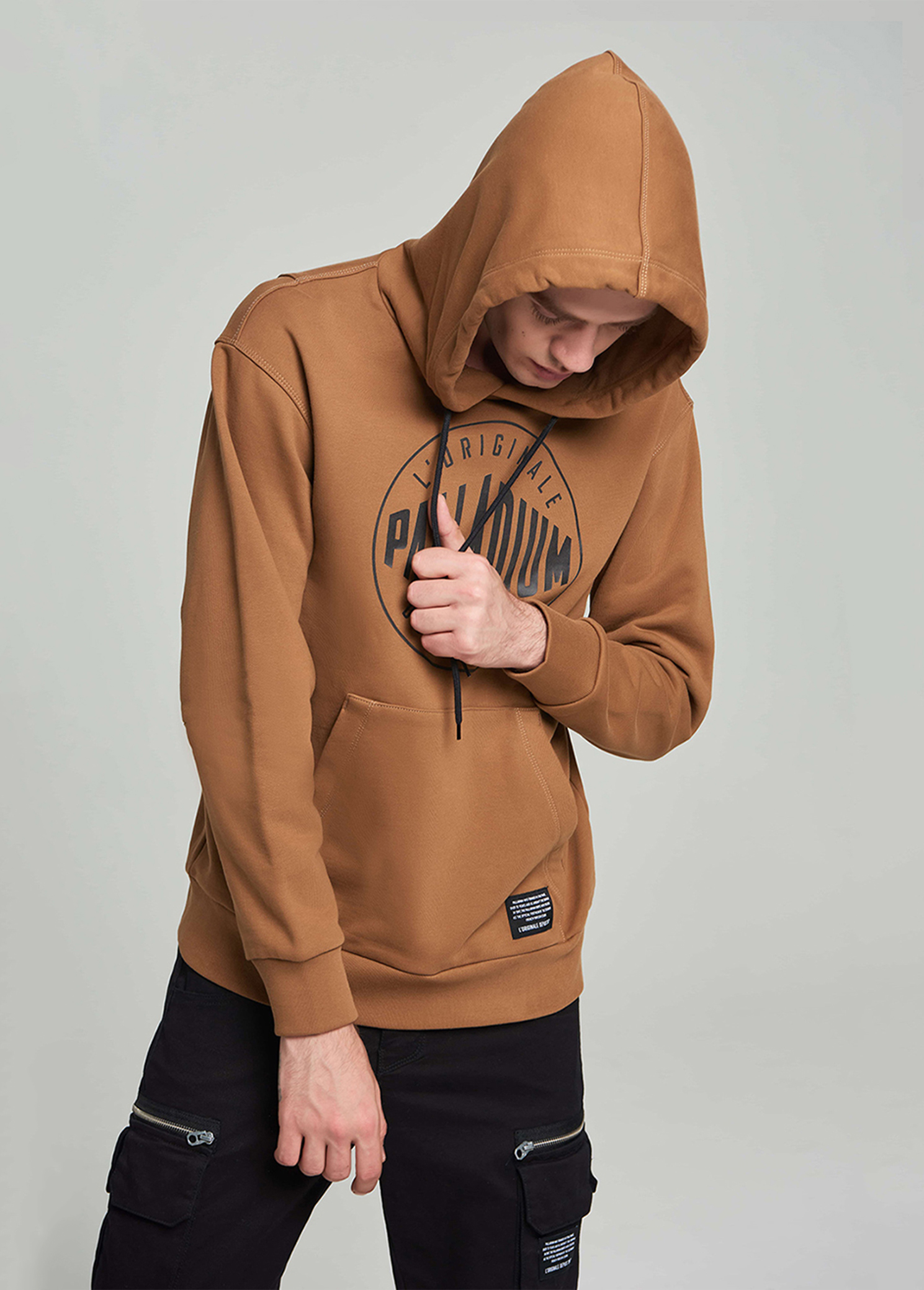 FASHIONABLE HOODIE - Brown